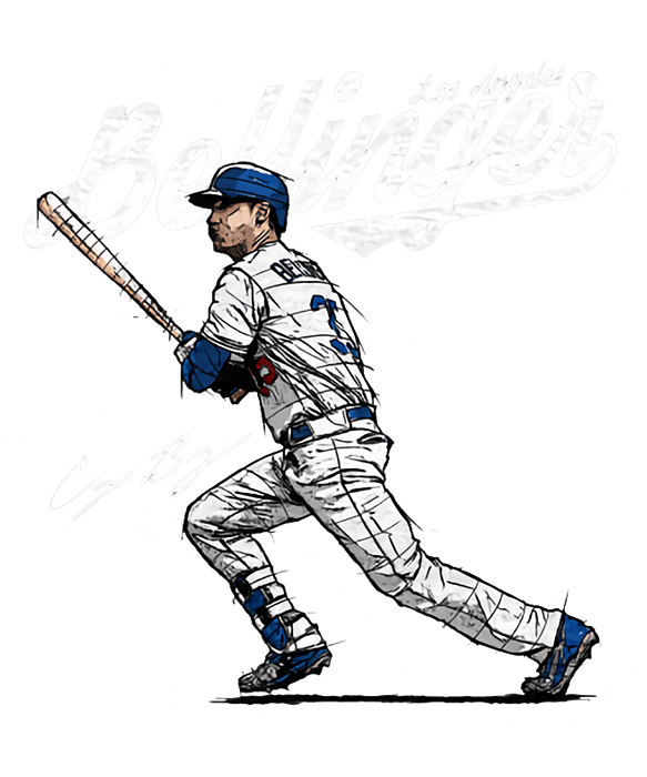 Cody Bellinger Spiral Notebook for Sale by seraphany