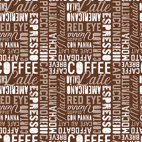 Coffee Bar Coffee Sign - Art by Jen Montgomery Bath Towel by Jen Montgomery  - Pixels