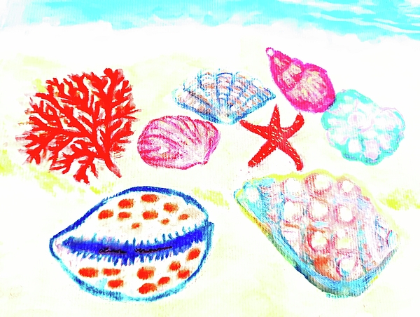 Lucia Waterson - Colorful seashells design