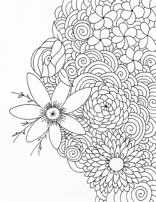 Coloring Book Jigsaw Puzzle by Mackenna Swann - Pixels