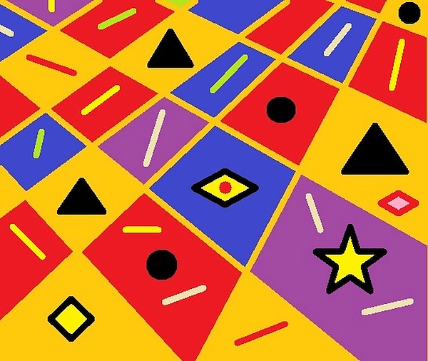 Colour Scheme Tote Bag by Alistair Bain - Pixels