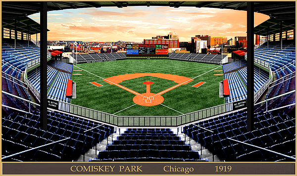 The 1919 Chicago White Sox at Comiskey Park in Chicago, Illinois, 1919 Wall  Art, Canvas Prints, Framed Prints, Wall Peels