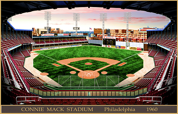 Connie Mack Stadium Philadelphia Athletics 8x10 Photo #2