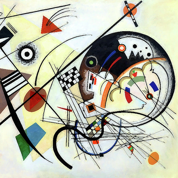 Continuous Line Jigsaw Puzzle by Wassily Kandinsky - Fine Art America