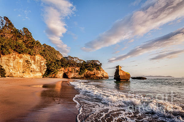 Coromandel Cathedral Cove New Zealand Greeting Card for Sale by Colin ...