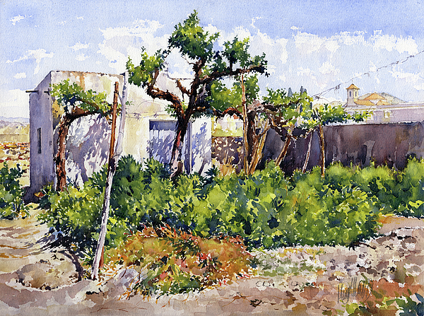 Margaret Merry - Cortijo With Views Of Alhabia