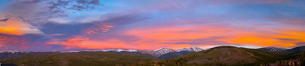 Saving Memories By Making Memories - Cotton Candy Skies Over the Continental Divide