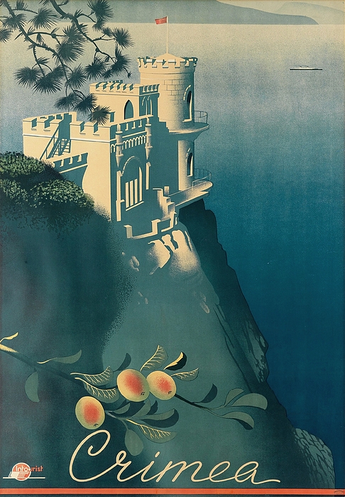 Retours ed - Linda Howes Website - Crimea Travel Poster 1935