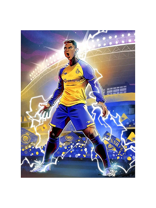 Cristiano Ronaldo Cr7 (Football Player) Poster Matte Finish Paper