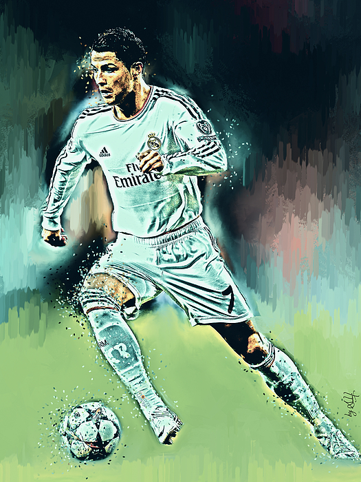 Gradify Creations - Cristiano Ronaldo in action