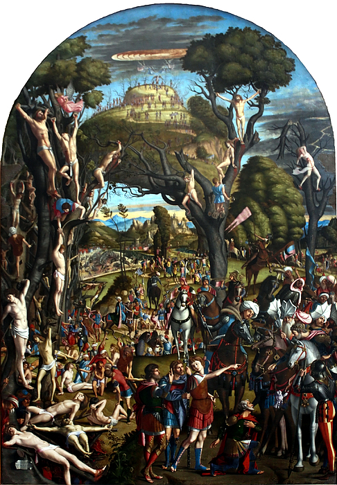 Crucifixion and apotheosis of the ten thousand martyrs of Mount Ararat Crucifixion and apotheosis of the ten thousand martyrs of Mount Ararat