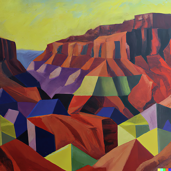 Grand Canyon National Park Digital+art
