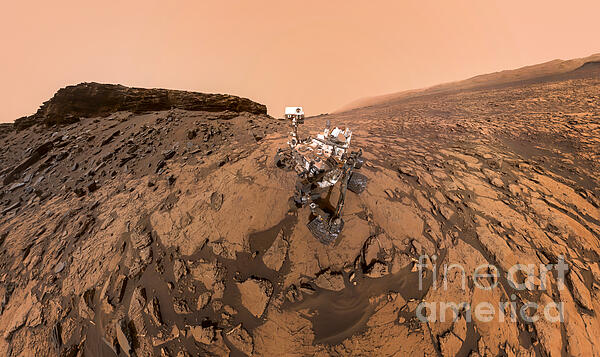 Best of NASA - Curiosity rover on planet Mars