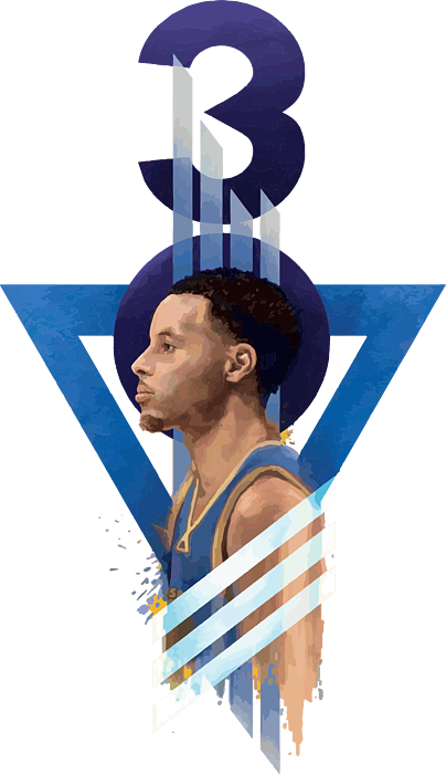 Stephen Curry 30 Greeting Card by Lorie K Kelley