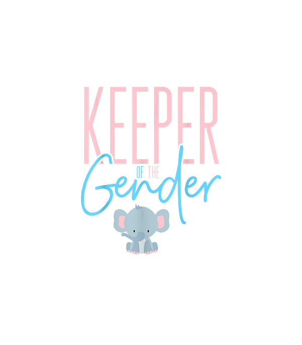 Fish Gender Reveal Party Shirt, Fishing Funny Keeper Of The Gender