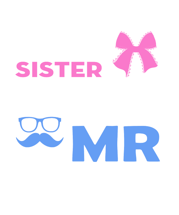 Big sister to outlet a little mister shirt