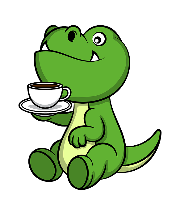 Cute Cartoon Dinosaur Espresso Cup