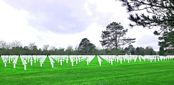 Allen Beatty - D Day Cemetery - Normandy France
