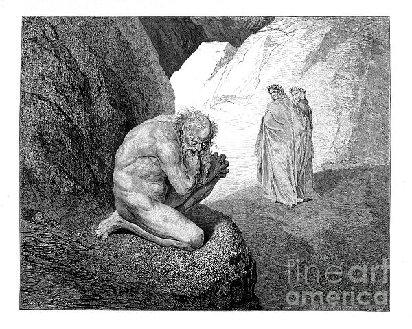 Dante Inferno by Dore t50 Ornament by Historic illustrations - Pixels