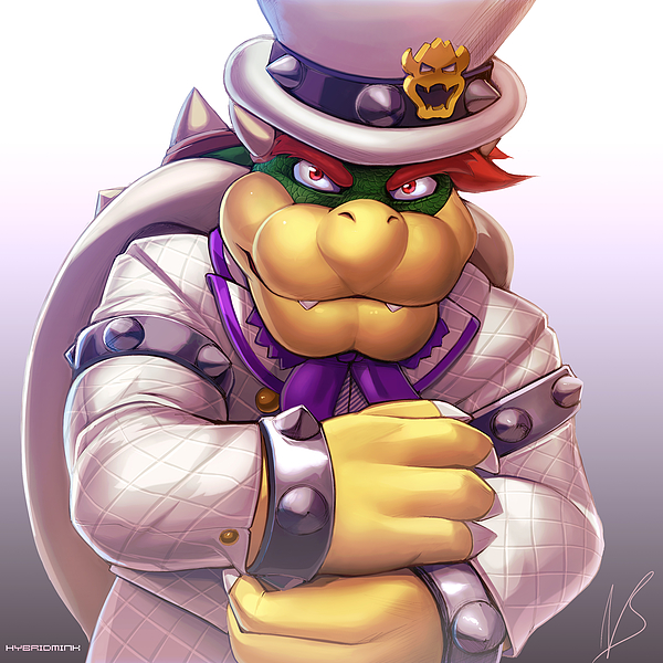 Bowser In A Suit