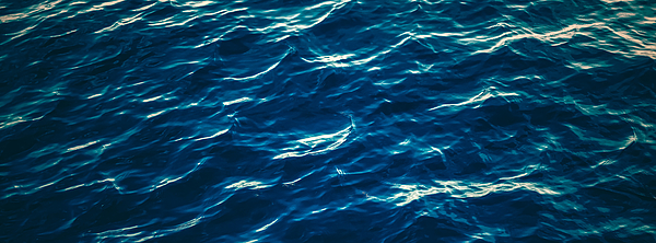 dark blue ocean water
