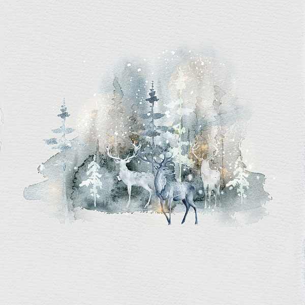 Johanna Hurmerinta - Deer In The Magical Forest