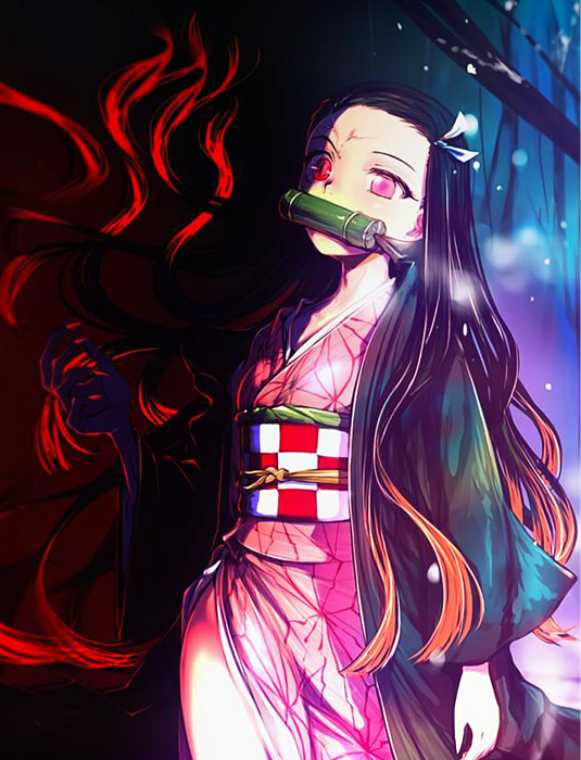 Nezuko demon slayer - online puzzle