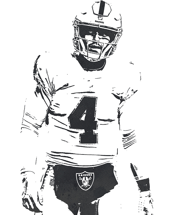 Las Vegas Football Player Apparel, Derek Carr T-Shirts