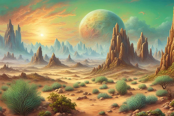 Pat Goltz - Desert Planet