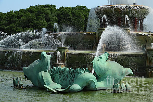 Christiane Schulze Art And Photography - Details Of The Buckingham Fountain