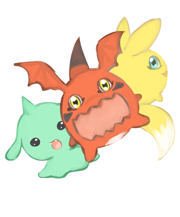 Monster Cartoon png download - 427*755 - Free Transparent Digimon