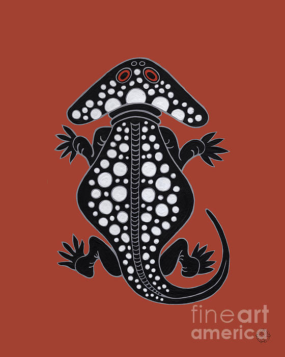 Diplocaulus - sticker