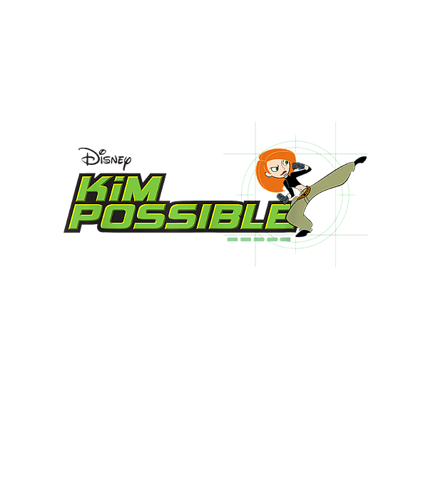 Disney Kim Possible Retro Logo Animated Series Greeting Card by Hadleu ...