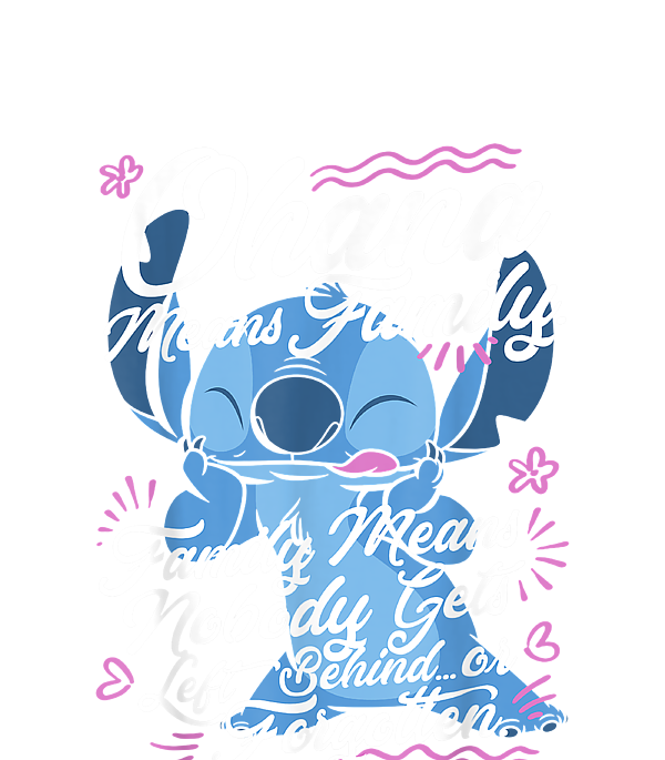 Disney Lilo Stitch Stitch Day Ohana Means Family 1 Sticker by