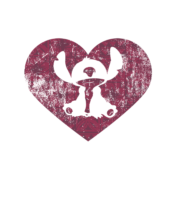 Disney Lilo Stitch Valentines Day Heart Stitch Fleece Blanket