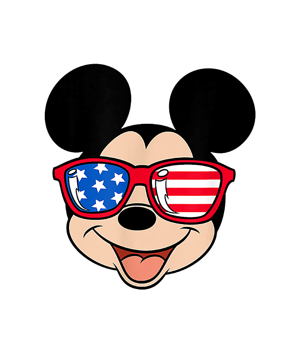 Disney Mickey Mouse With Sunglasses SVG and PNG - SVGbees