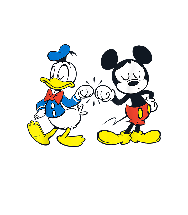 Disney Mickey Mouse and Donald Duck Best Friends Beach Towel by Cyeb EvieL  - Pixels