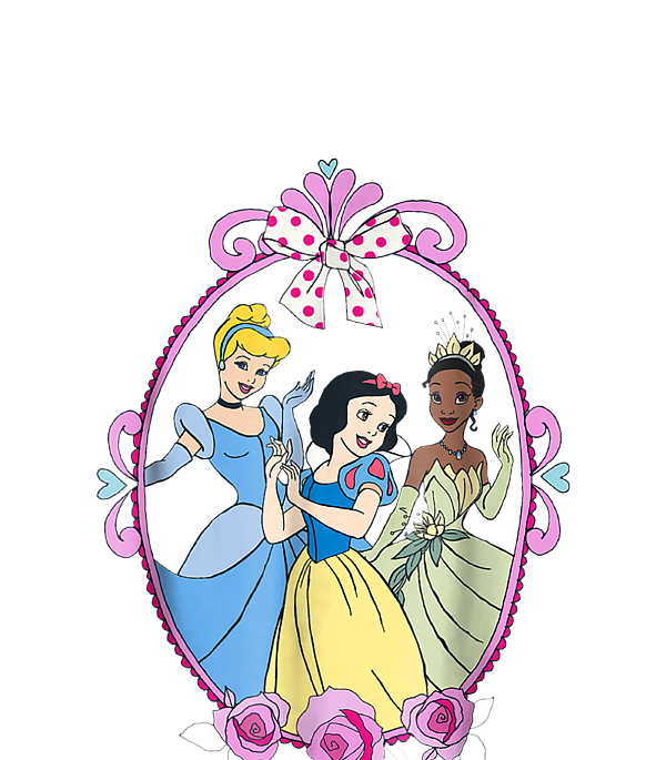 Disney Princess Snow White Cinderella and Tiana Sticker by Reghaz Malwi -  Fine Art America