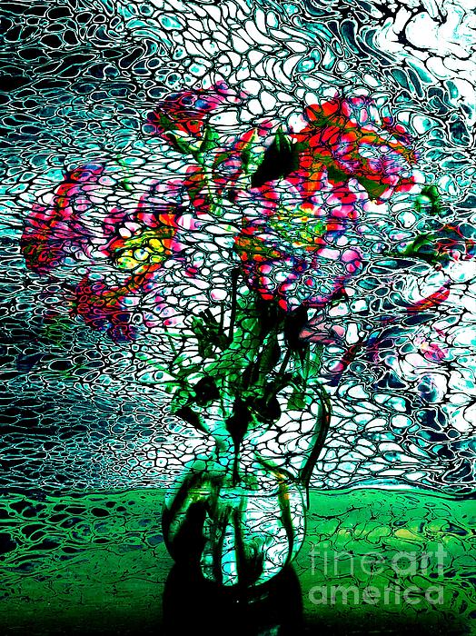 Laura Vanatka - Distorted floral arrangement  
