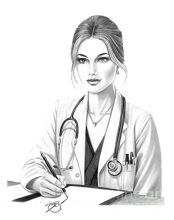 Murphy Art Elliott - Doctor drawing