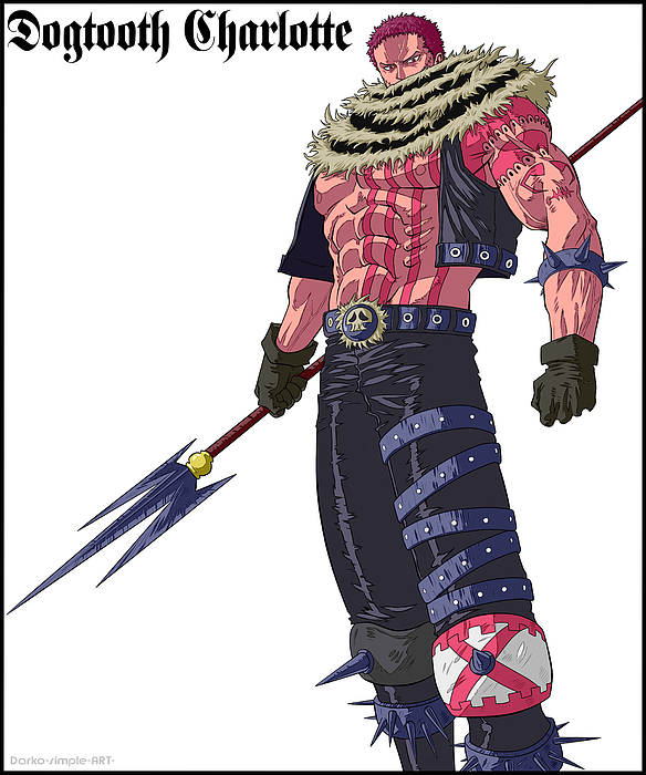 Charlotte Katakuri Sticker by Souhaibo