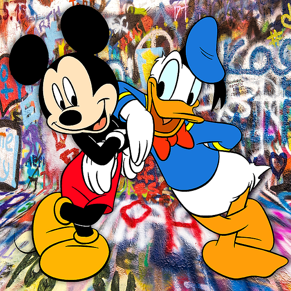 https://images.fineartamerica.com/images/artworkimages/medium/3/donald-duck-and-mickey-mouse-disney-3-tony-rubino.jpg