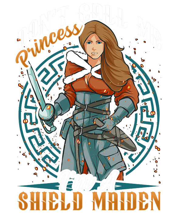 Viking Dont Call Me Princess Im A Shield Maiden Jigsaw Puzzle by The  Perfect Presents - Pixels