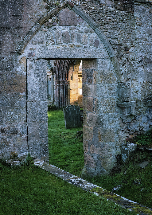 Allan Todd - Kinloss Abbey Doorway and Arch