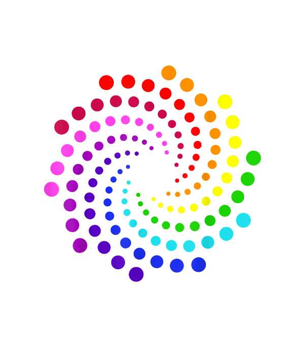 Dot Day Shirt Kids, Rainbow Polka Dot Spiral Dot Day Shirt Kids, Rainbow Polka Dot Spiral