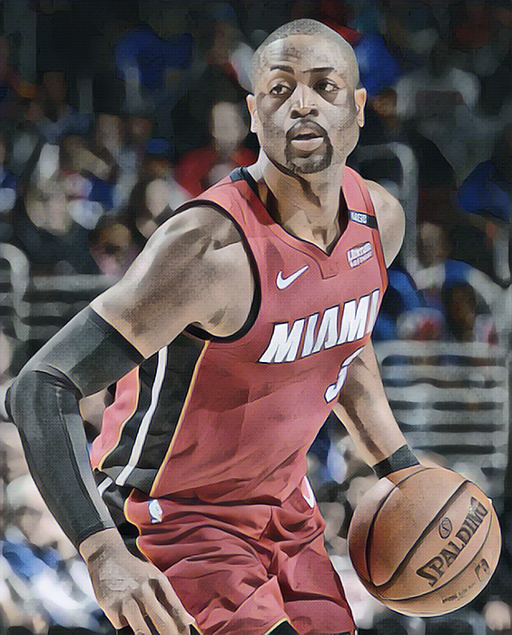 Miami Heat Dwyane Wade Sports Illustrated Cover Wood Print by Sports  Illustrated - Sports Illustrated Covers