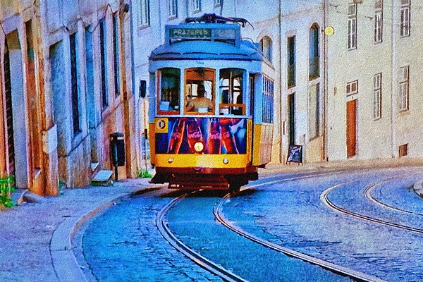 Joe Vella - E28 Tram #566, Lisbon, Portugal.