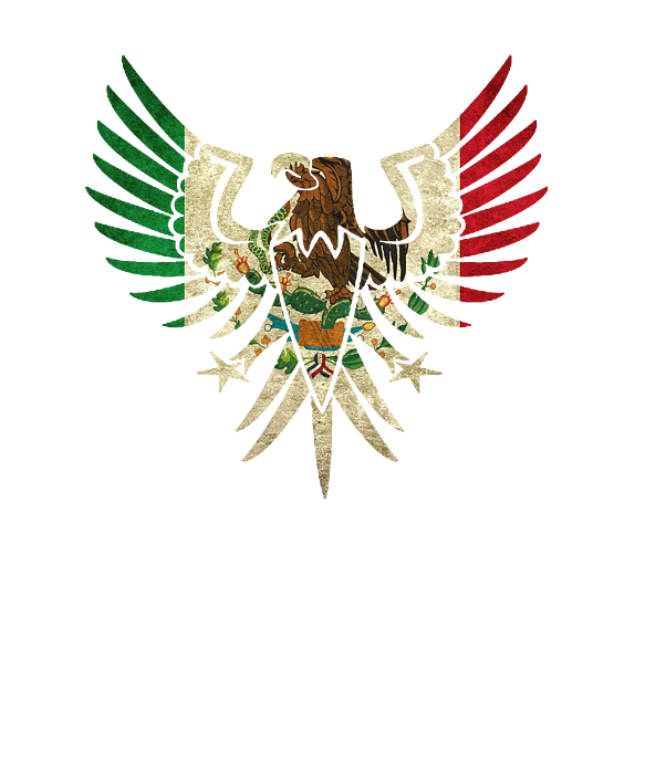 cool mexican flags eagle