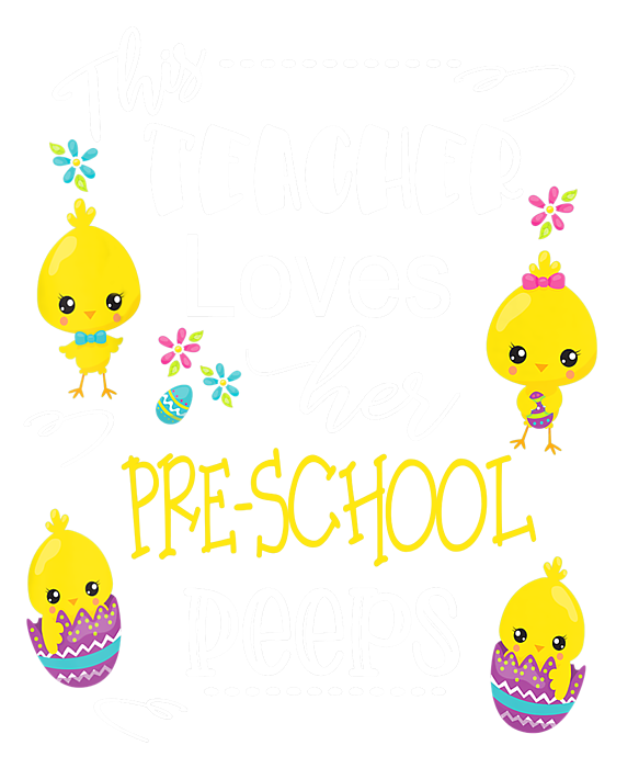 This Teacher Loves Her Kindergarten Students Easter T-Shirt This Teacher Loves Her Kindergarten Students Easter T-Shirt