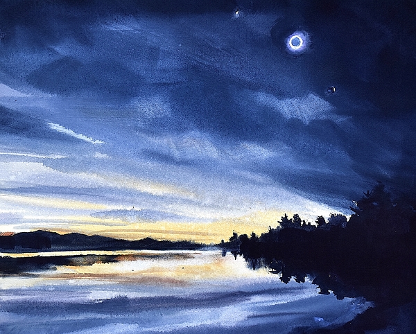 Sarah Yeoman - Eclipse Over Indian Lake